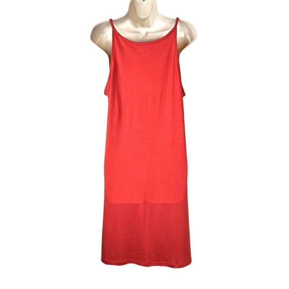 LOU & GREY Summer Shift Dress Spaghetti Strap Size Medium - Picture 2 of 8